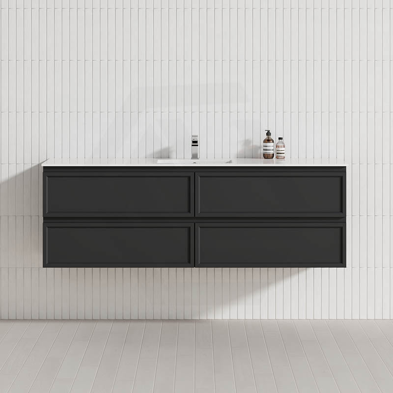 Lukka 600-1500mm New Hamilton Federation Slim Wall Hung PVC Vanity Variant Colour Available
