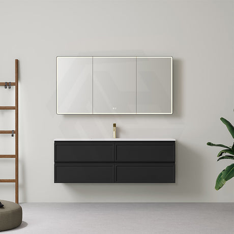Lukka 600-1500mm New Hamilton Federation Slim Wall Hung PVC Vanity Variant Colour Available