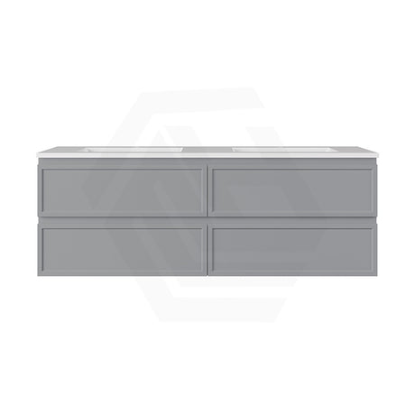 Lukka 600-1500mm New Hamilton Federation Slim Wall Hung PVC Vanity Variant Colour Available