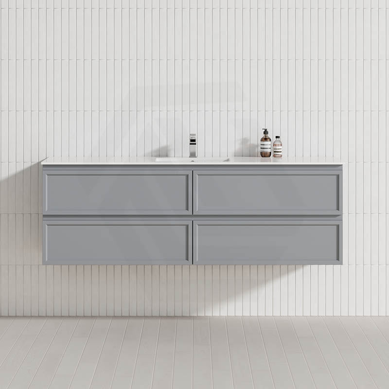 Lukka 600-1500mm New Hamilton Federation Slim Wall Hung PVC Vanity Variant Colour Available