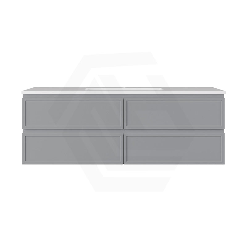 Lukka 600-1500mm New Hamilton Federation Slim Wall Hung PVC Vanity Variant Colour Available