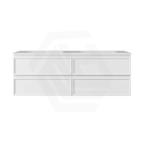 Lukka 600-1500mm New Hamilton Federation Slim Wall Hung PVC Vanity Variant Colour Available