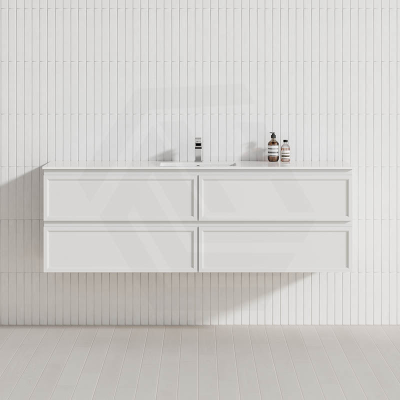 Lukka 600-1500mm New Hamilton Federation Slim Wall Hung PVC Vanity Variant Colour Available