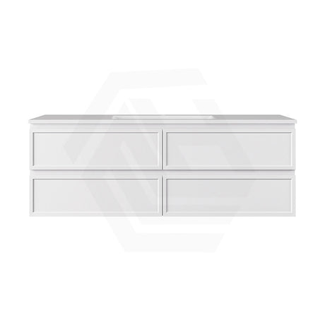 Lukka 600-1500mm New Hamilton Federation Slim Wall Hung PVC Vanity Variant Colour Available