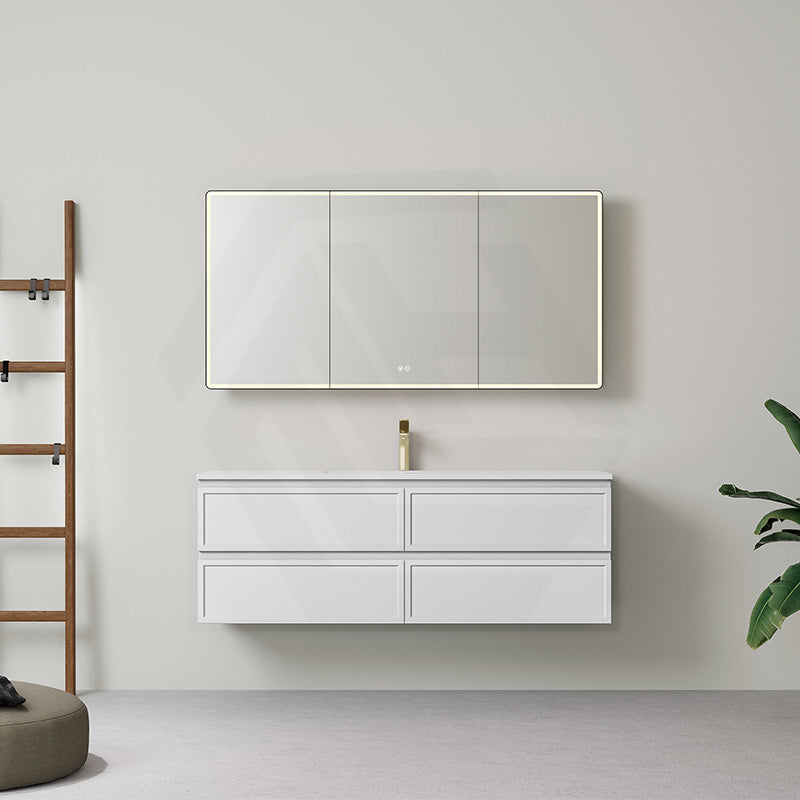 Lukka 600-1500mm New Hamilton Federation Slim Wall Hung PVC Vanity Variant Colour Available
