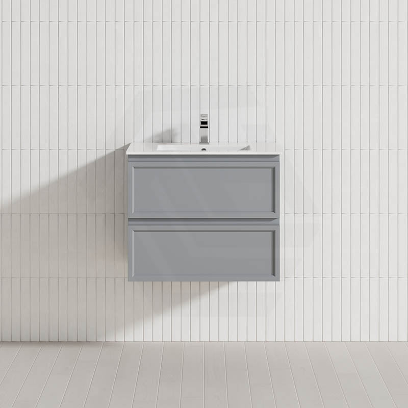 Lukka 600-1500mm New Hamilton Federation Slim Wall Hung PVC Vanity Variant Colour Available