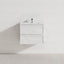 Lukka 600-1500mm New Hamilton Federation Slim Wall Hung PVC Vanity Variant Colour Available