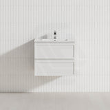 Lukka 600-1500mm New Hamilton Federation Slim Wall Hung PVC Vanity Variant Colour Available