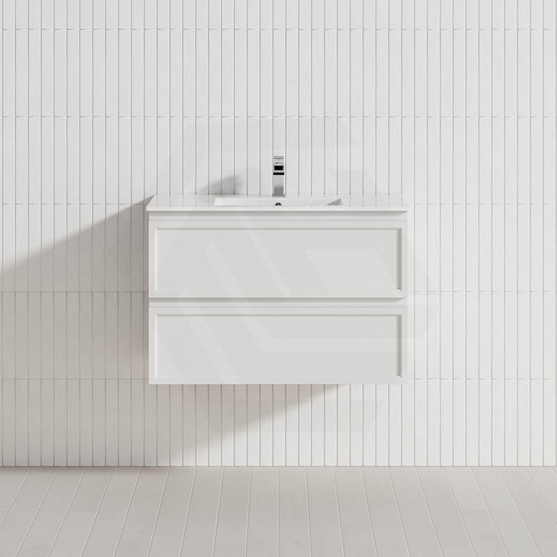 Lukka 600-1500mm New Hamilton Federation Slim Wall Hung PVC Vanity Variant Colour Available