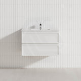 Lukka 600-1500mm New Hamilton Federation Slim Wall Hung PVC Vanity Variant Colour Available