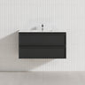 Lukka 600-1500mm New Hamilton Federation Slim Wall Hung PVC Vanity Variant Colour Available