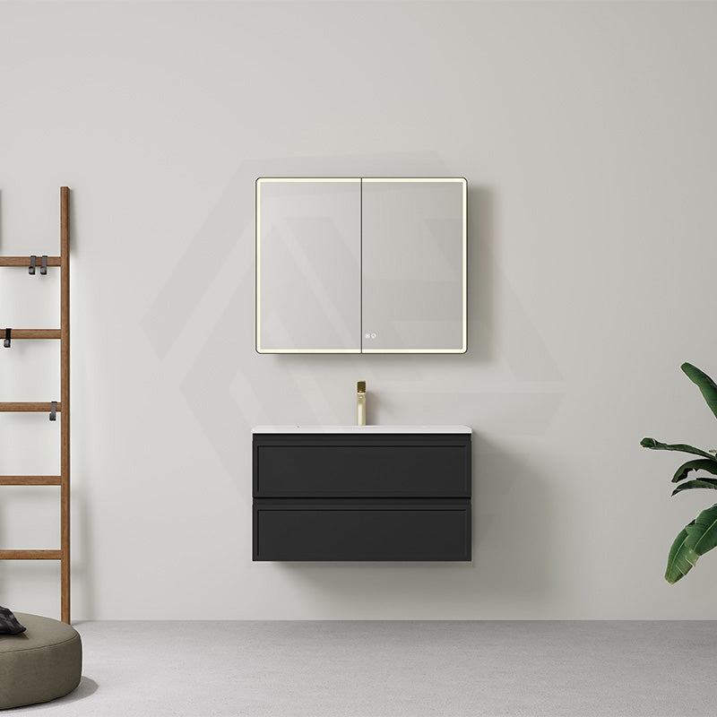 Lukka 600-1500mm New Hamilton Federation Slim Wall Hung PVC Vanity Variant Colour Available