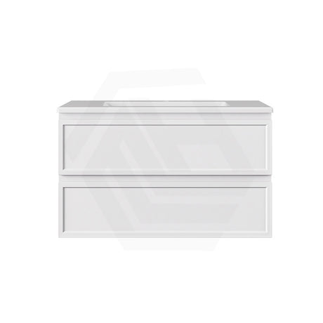 Lukka 600-1500mm New Hamilton Federation Slim Wall Hung PVC Vanity Variant Colour Available