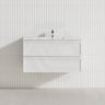 Lukka 600-1500mm New Hamilton Federation Slim Wall Hung PVC Vanity Variant Colour Available