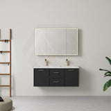 Lukka 600-1500mm Kingsley Federation Wall Hung PVC Vanity Variant Colour Available