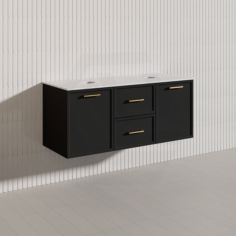 Lukka 1200mm Kingsley Federation Wall Hung PVC Vanity Single/Double Bowls Variant Colour Available