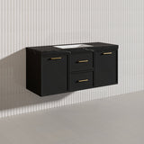 Lukka 1200mm Kingsley Federation Wall Hung PVC Vanity Single/Double Bowls Variant Colour Available