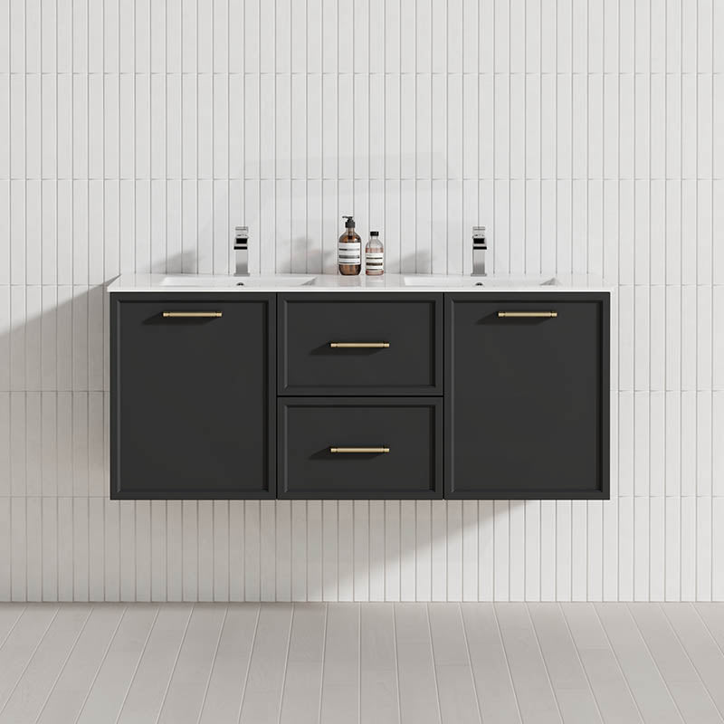 Lukka 600-1500mm Kingsley Federation Wall Hung PVC Vanity Variant Colour Available