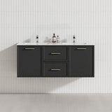 Lukka 600-1500mm Kingsley Federation Wall Hung PVC Vanity Variant Colour Available