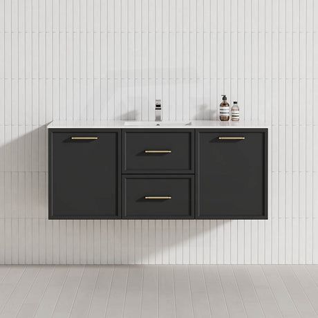 Lukka 600-1500mm Kingsley Federation Wall Hung PVC Vanity Variant Colour Available