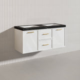 Lukka 1200mm Kingsley Federation Wall Hung PVC Vanity Single/Double Bowls Variant Colour Available