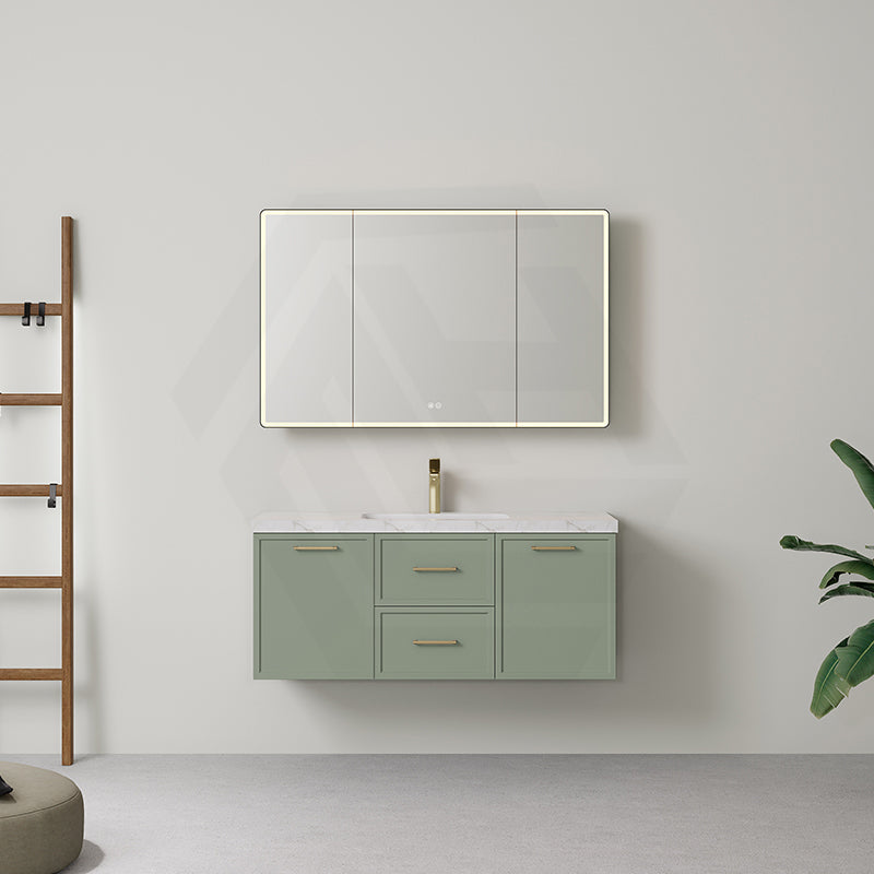Lukka 600-1500mm Kingsley Federation Wall Hung PVC Vanity Variant Colour Available