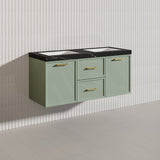 Lukka 1200mm Kingsley Federation Wall Hung PVC Vanity Single/Double Bowls Variant Colour Available