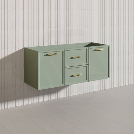 Lukka 1200mm Kingsley Federation Wall Hung PVC Vanity Single/Double Bowls Variant Colour Available