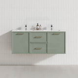 Lukka 600-1500mm Kingsley Federation Wall Hung PVC Vanity Variant Colour Available