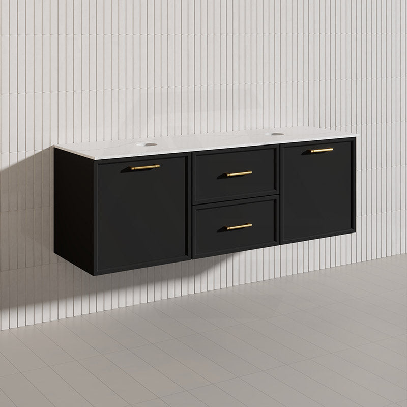 Lukka 1500mm Kingsley Federation Wall Hung PVC Vanity Single/Double Bowls Variant Colour Available
