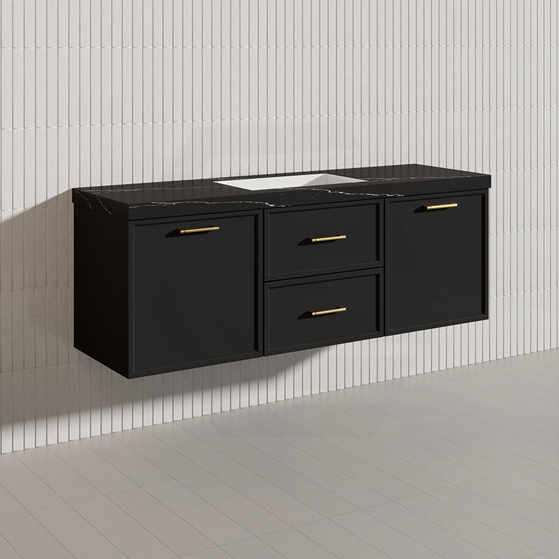 Lukka 1500mm Kingsley Federation Wall Hung PVC Vanity Single/Double Bowls Variant Colour Available