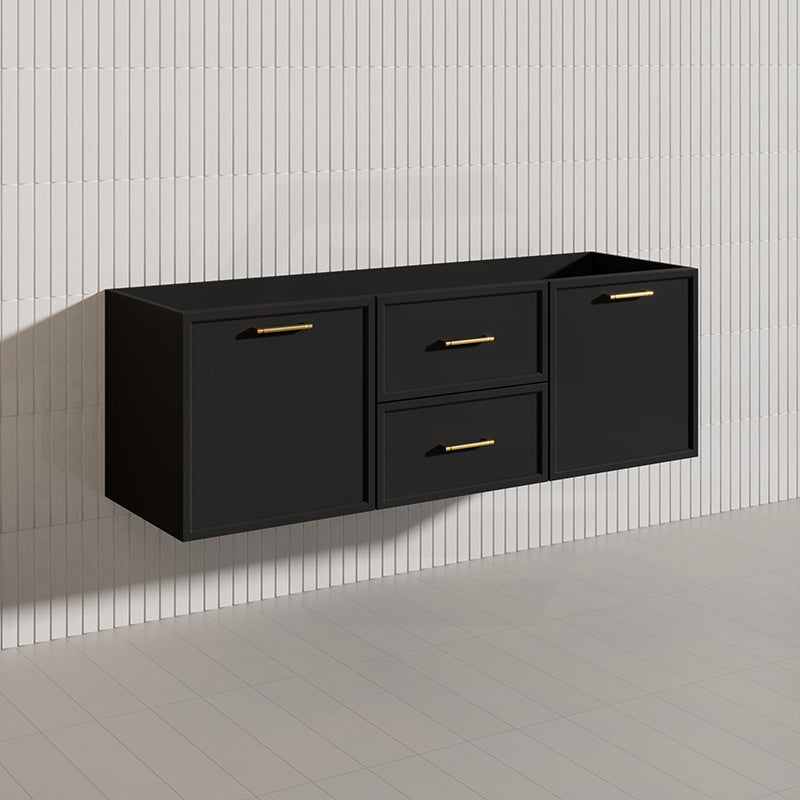 Lukka 1500mm Kingsley Federation Wall Hung PVC Vanity Single/Double Bowls Variant Colour Available