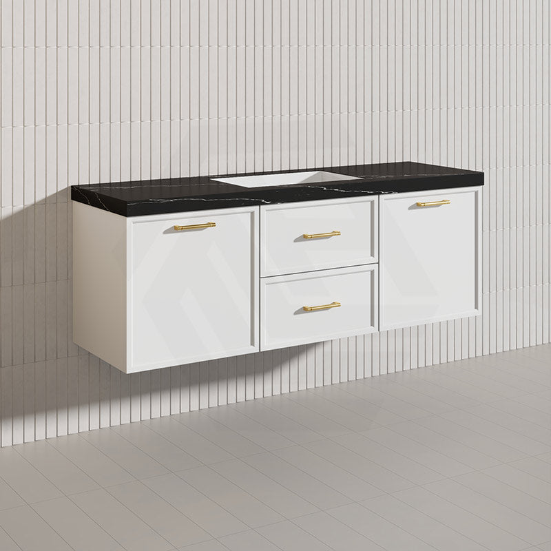 Lukka 1500mm Kingsley Federation Wall Hung PVC Vanity Single/Double Bowls Variant Colour Available