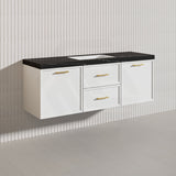 Lukka 1500mm Kingsley Federation Wall Hung PVC Vanity Single/Double Bowls Variant Colour Available