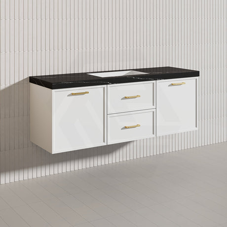 Lukka 1500mm Kingsley Federation Wall Hung PVC Vanity Single/Double Bowls Variant Colour Available