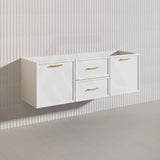 Lukka 1500mm Kingsley Federation Wall Hung PVC Vanity Single/Double Bowls Variant Colour Available