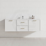 Lukka 600-1500mm Kingsley Federation Wall Hung PVC Vanity Variant Colour Available
