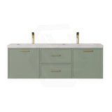 Lukka 600-1500mm Kingsley Federation Wall Hung PVC Vanity Variant Colour Available