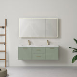 Lukka 600-1500mm Kingsley Federation Wall Hung PVC Vanity Variant Colour Available
