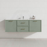 Lukka 600-1500mm Kingsley Federation Wall Hung PVC Vanity Variant Colour Available