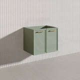 Lukka 600mm Kingsley Federation Wall Hung PVC Vanity Variant Colour Available