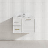 Lukka 600-1500mm Kingsley Federation Wall Hung PVC Vanity Variant Colour Available