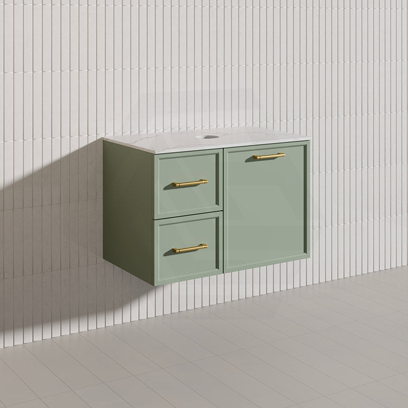 Lukka 750mm Kingsley Federation Wall Hung PVC Vanity Variant Colour Available