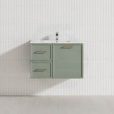 Lukka 600-1500mm Kingsley Federation Wall Hung PVC Vanity Variant Colour Available