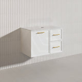 Lukka 750mm Kingsley Federation Wall Hung PVC Vanity Variant Colour Available