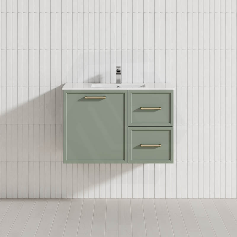 Lukka 600-1500mm Kingsley Federation Wall Hung PVC Vanity Variant Colour Available