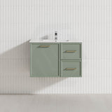 Lukka 600-1500mm Kingsley Federation Wall Hung PVC Vanity Variant Colour Available