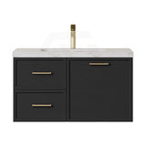 Lukka 600-1500mm Kingsley Federation Wall Hung PVC Vanity Variant Colour Available