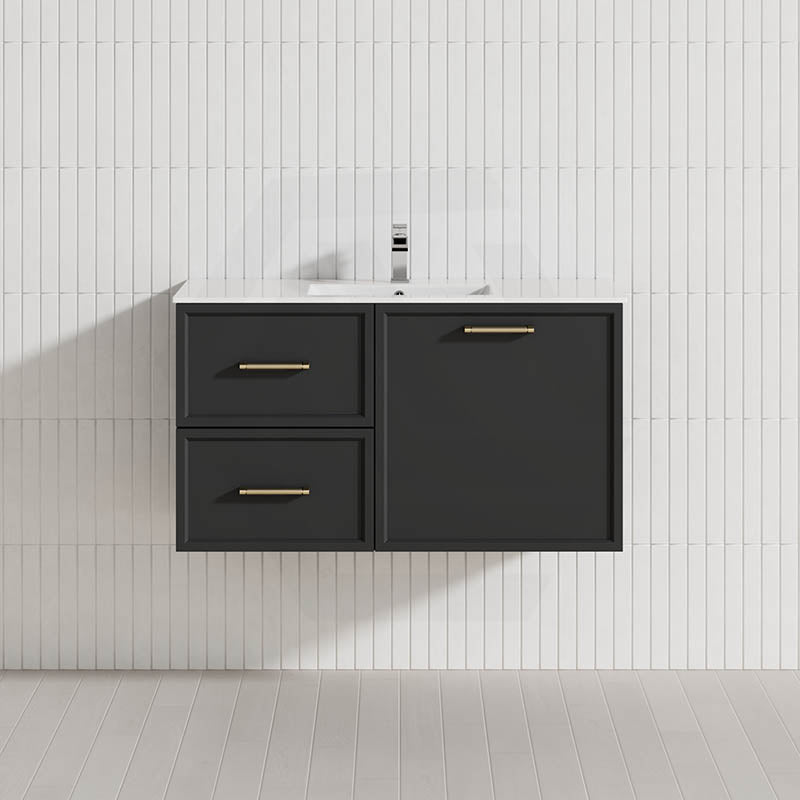 Lukka 600-1500mm Kingsley Federation Wall Hung PVC Vanity Variant Colour Available