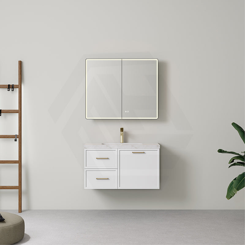 Lukka 600-1500mm Kingsley Federation Wall Hung PVC Vanity Variant Colour Available
